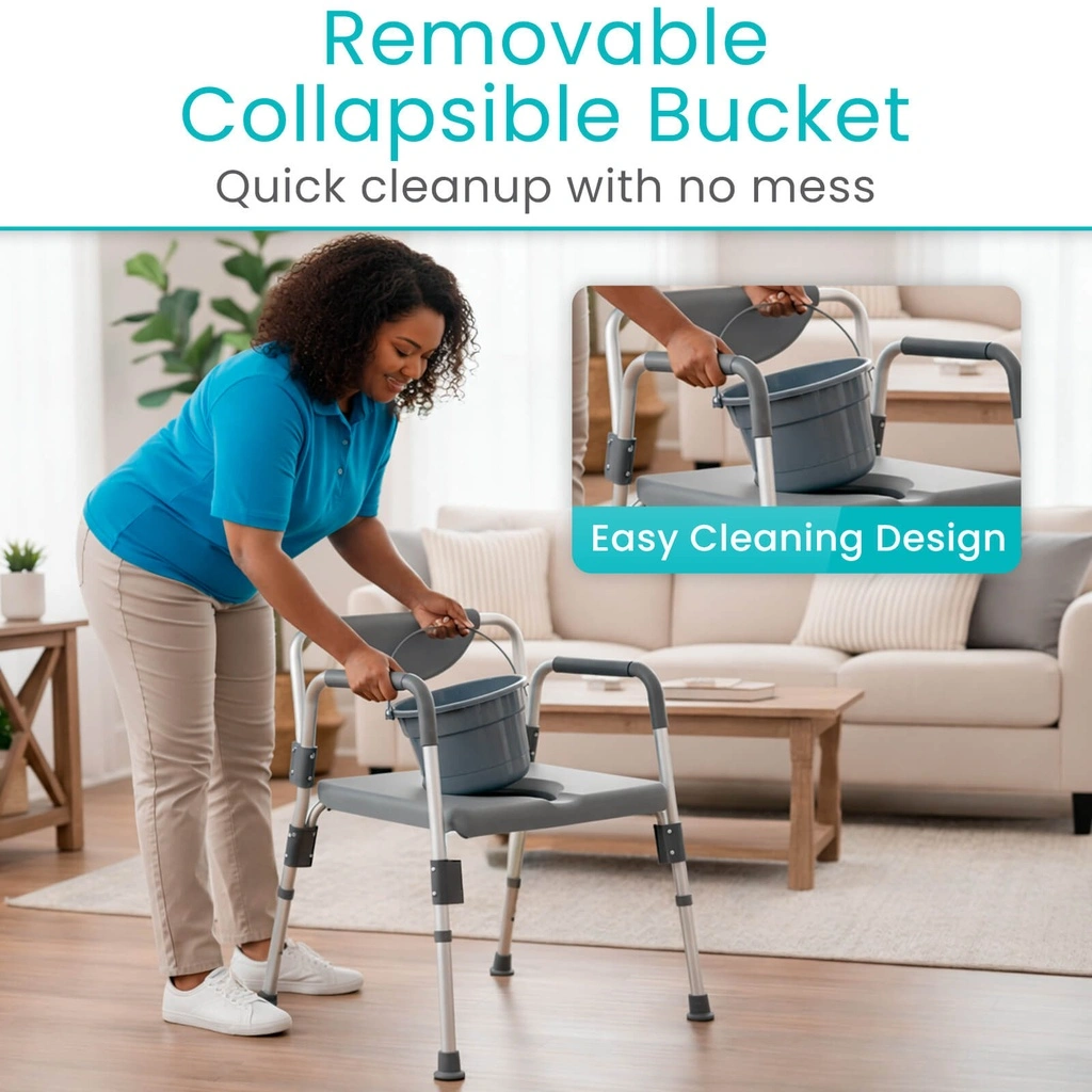Bariatric 4 in 1 Commode & Shower Chair - Image 8