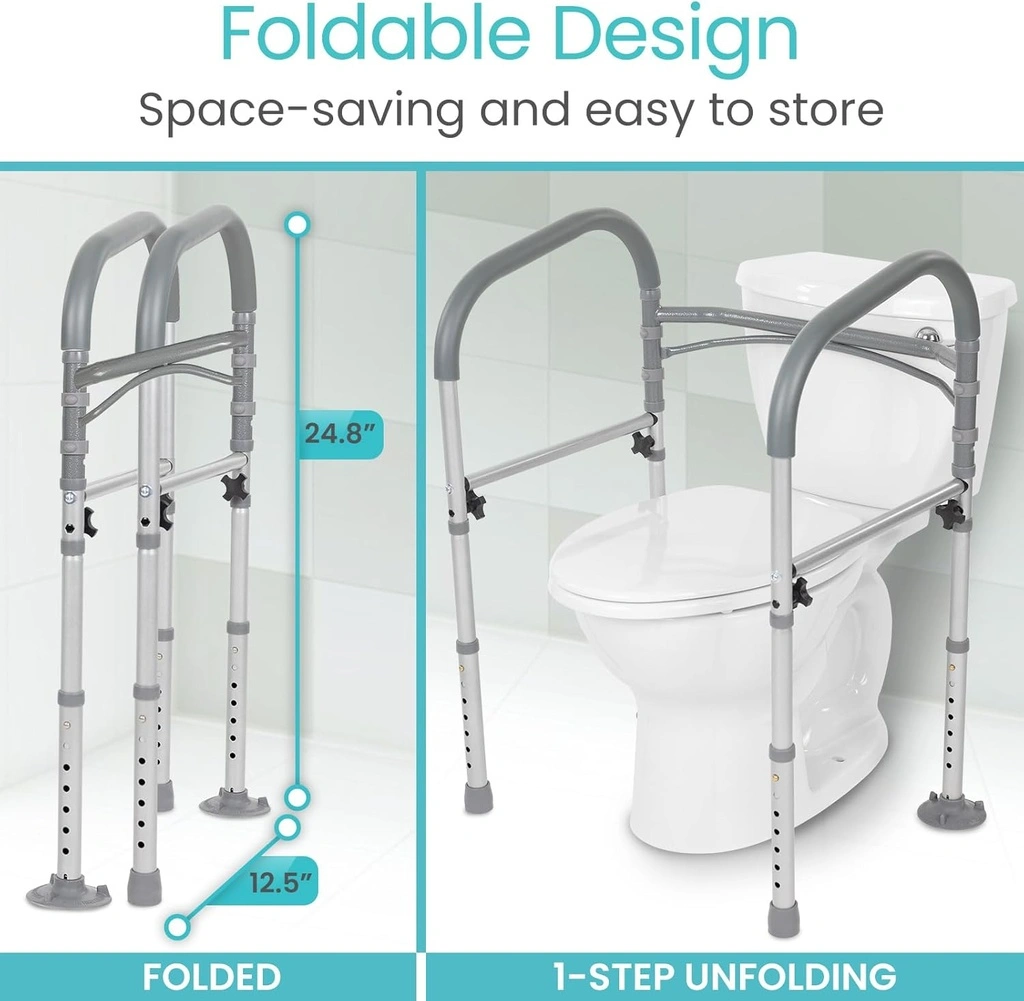 Toilet Safety Frame With Handles - Image 3