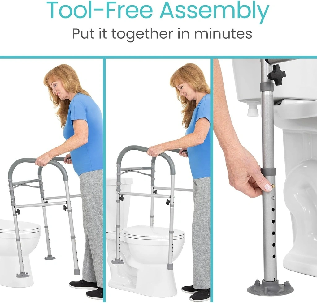 Toilet Safety Frame With Handles - Image 4