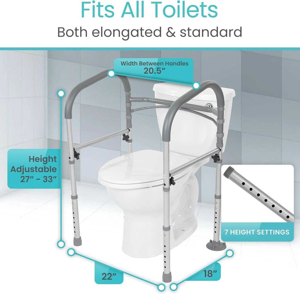 Toilet Safety Frame With Handles - Image 5