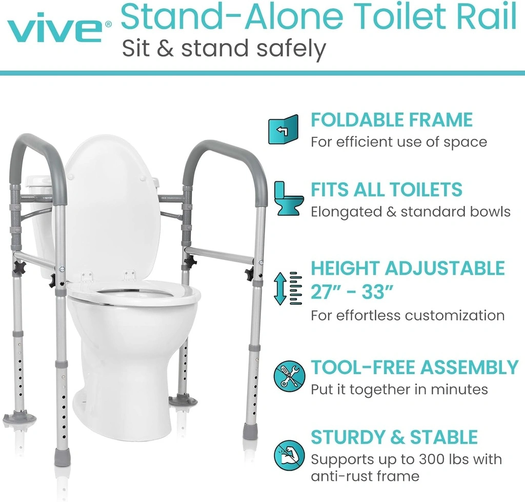 Toilet Safety Frame With Handles - Image 2