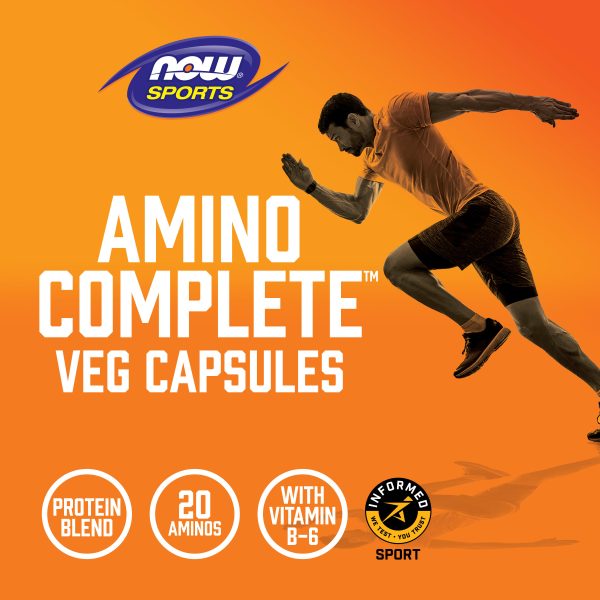 NOW Foods Sports Amino Complete (120 Veg Capsules) - Image 5