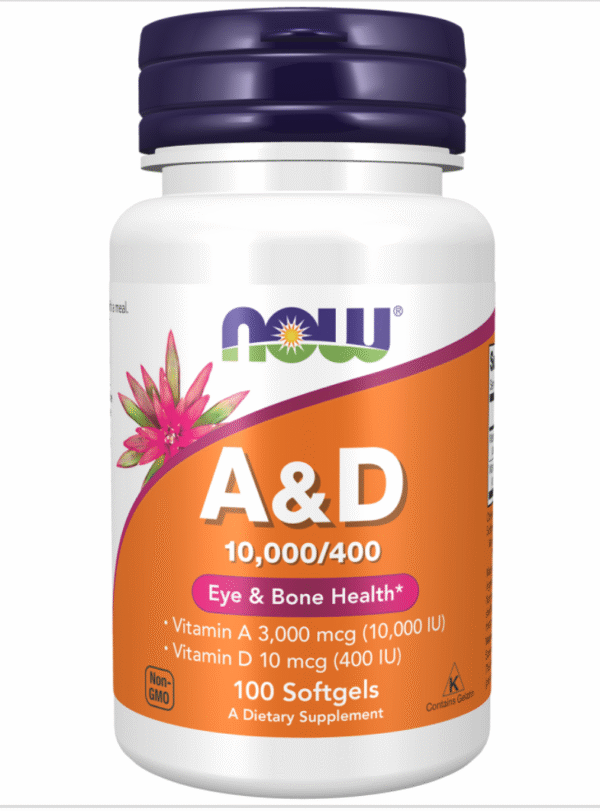 Vitamin A & D 10,000/400 IU Softgels