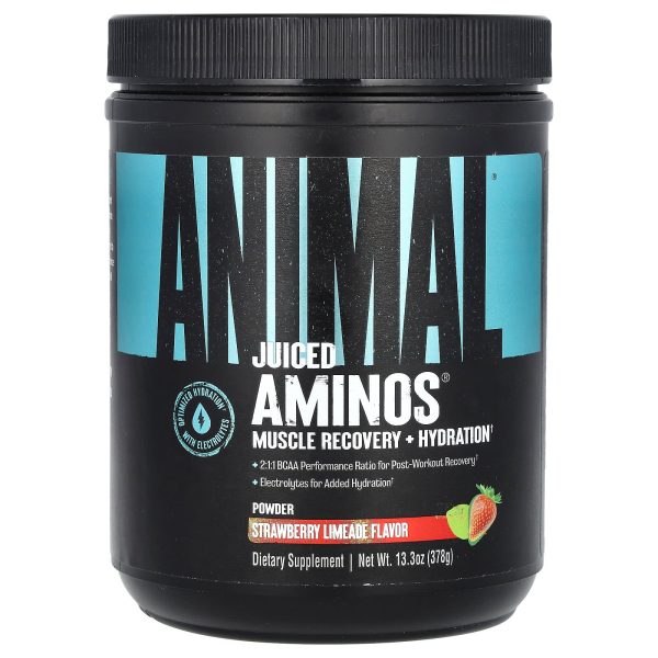 Animal Juiced Aminos® Powder Strawberry Limeade